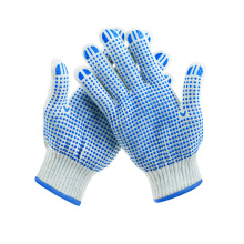 FIXTEC China Knitted & PVC Dots Cotton Hand Glove Working Safety Gloves